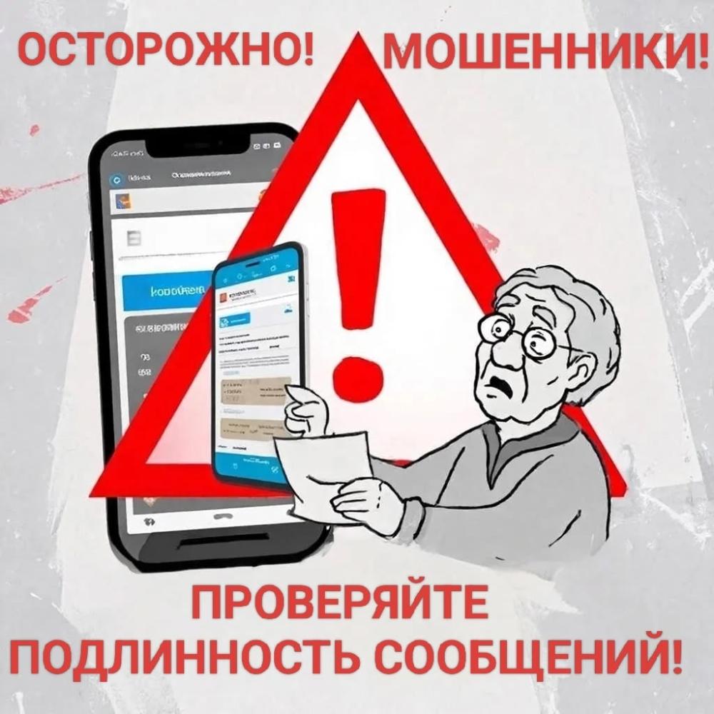 ​ КИБЕРЛИКБЕЗ: БЛОКИРОВКА ПЕНСИИ - ПОВОД НАСТОРОЖИТЬСЯ!