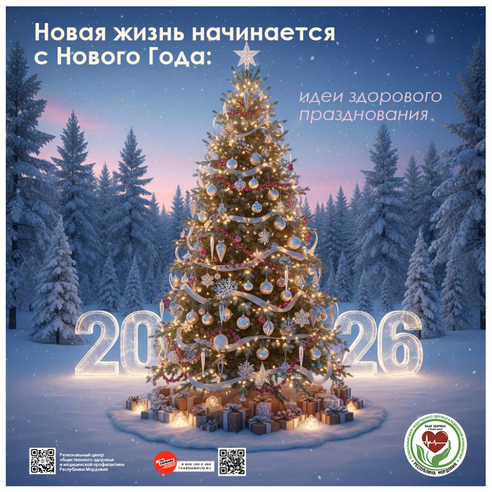 Идеи здорового празднования Нового года